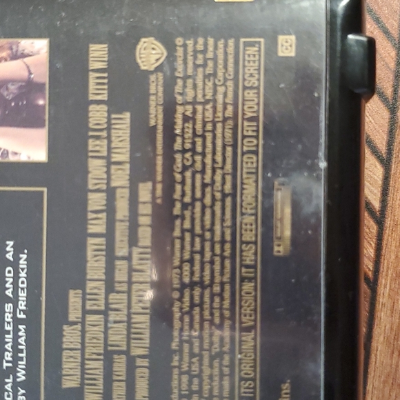 •The Exorcist•25th Anniversary VHS•1973 1998•EUC• - Picture 8 of 13